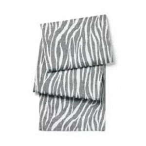 DVF with Target Zebra print table runner